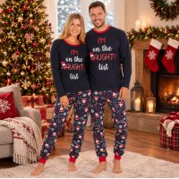 34B1674: Ladies Christmas List Pyjama (S-XL)